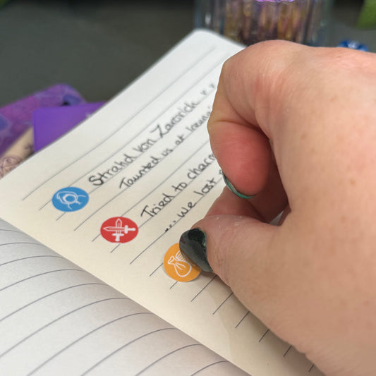 Session Note Sticker Sheet