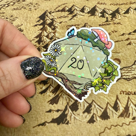 "Natural" Twenty Sticker