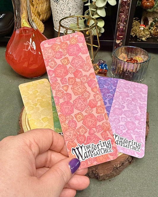 I Have Too Many Dice Bookmark - The Wandering Satchel