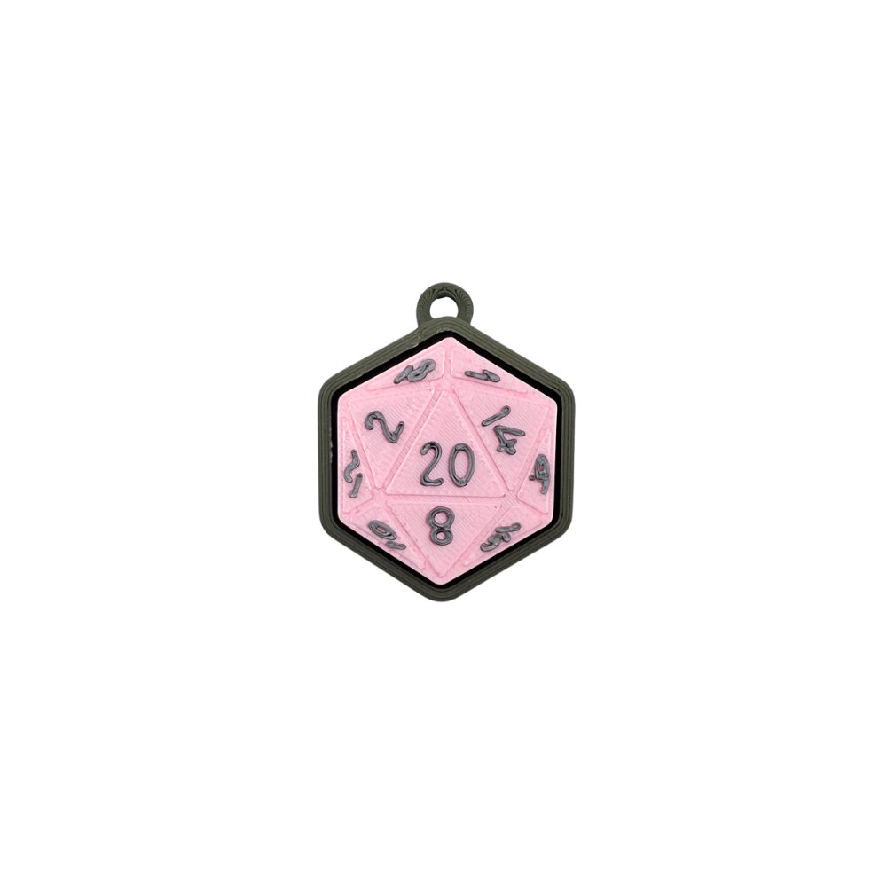 D20 Dice Clickers: Quiet Click