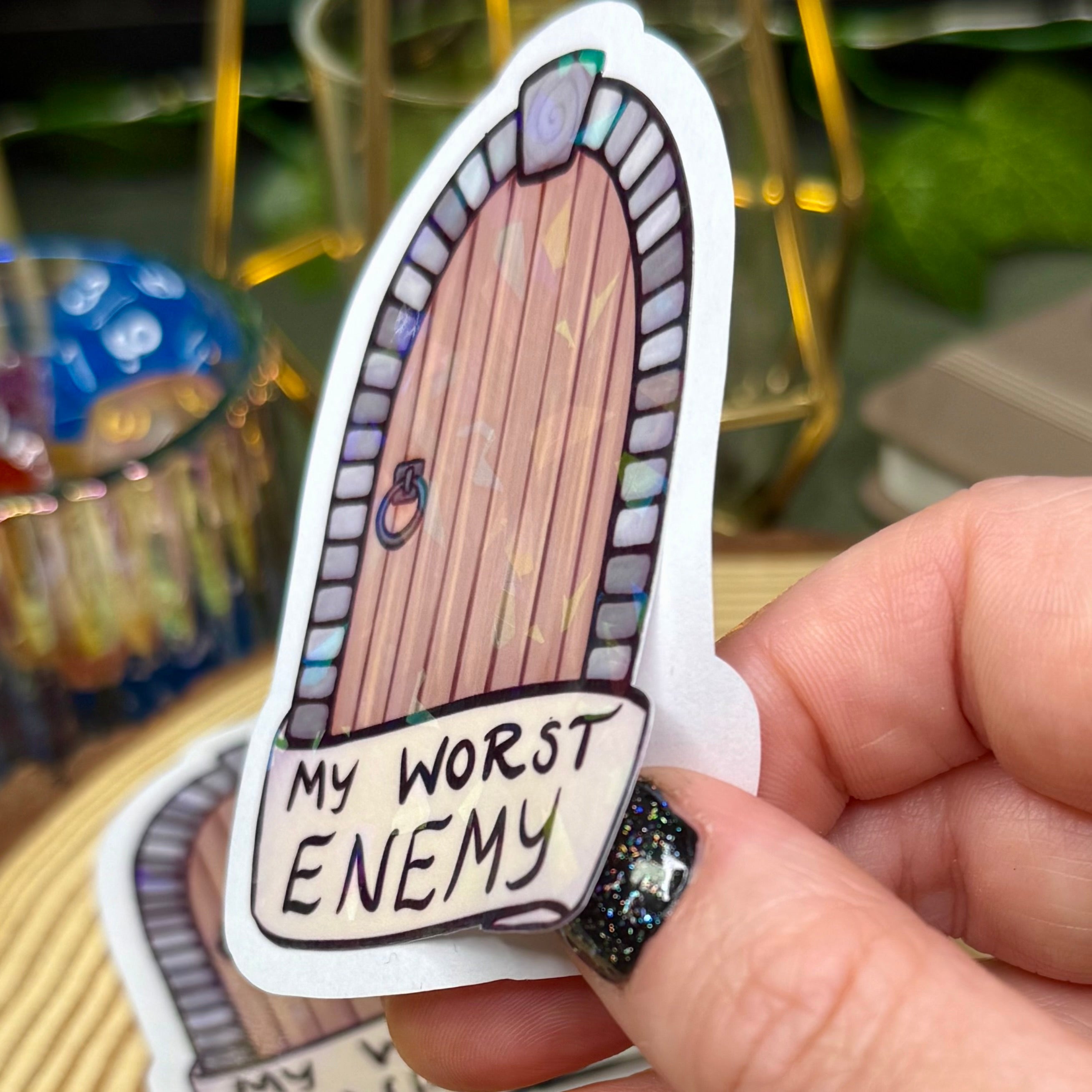 Doors Are My Worst Enemy Sticker