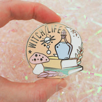Witch Life Enamel Pin
