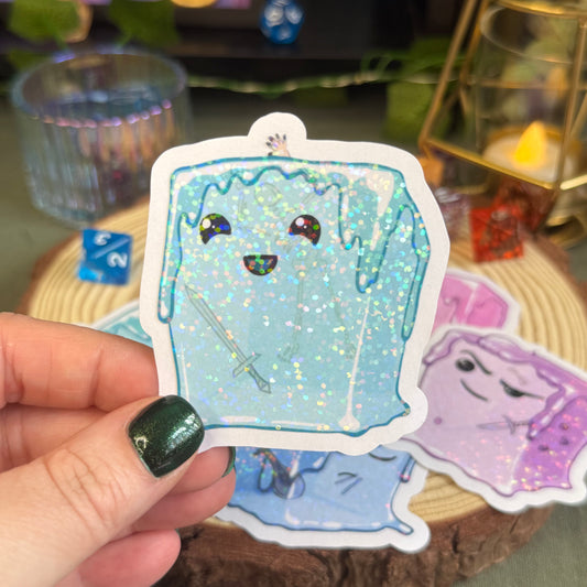 Gelatinous Cube Stickers