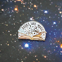 Books are Magic Enamel Pin