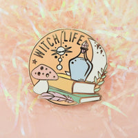 Witch Life Enamel Pin