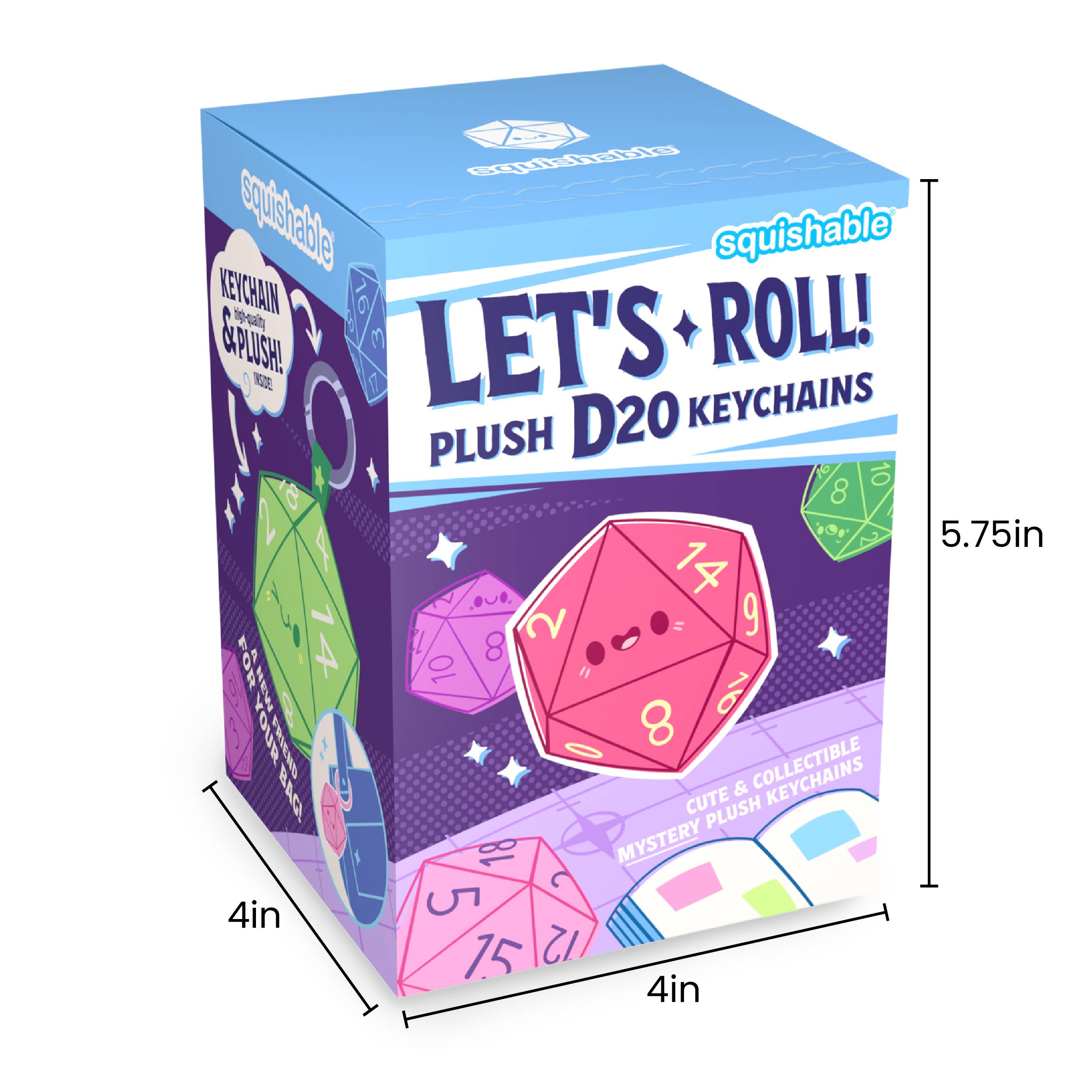 Squishable - Blind Box Keychain - D20