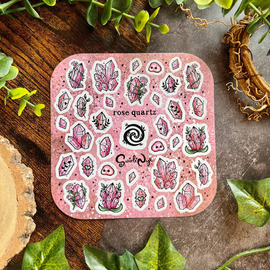 Rose Quartz Sticker Sheet
