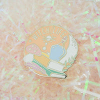 Witch Life Enamel Pin
