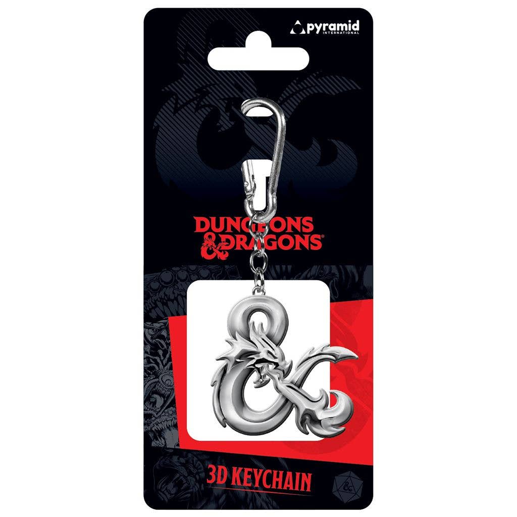 Dungeons & Dragons Dragon Ampersand Keychain