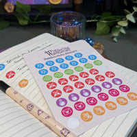 Session Note Sticker Sheet