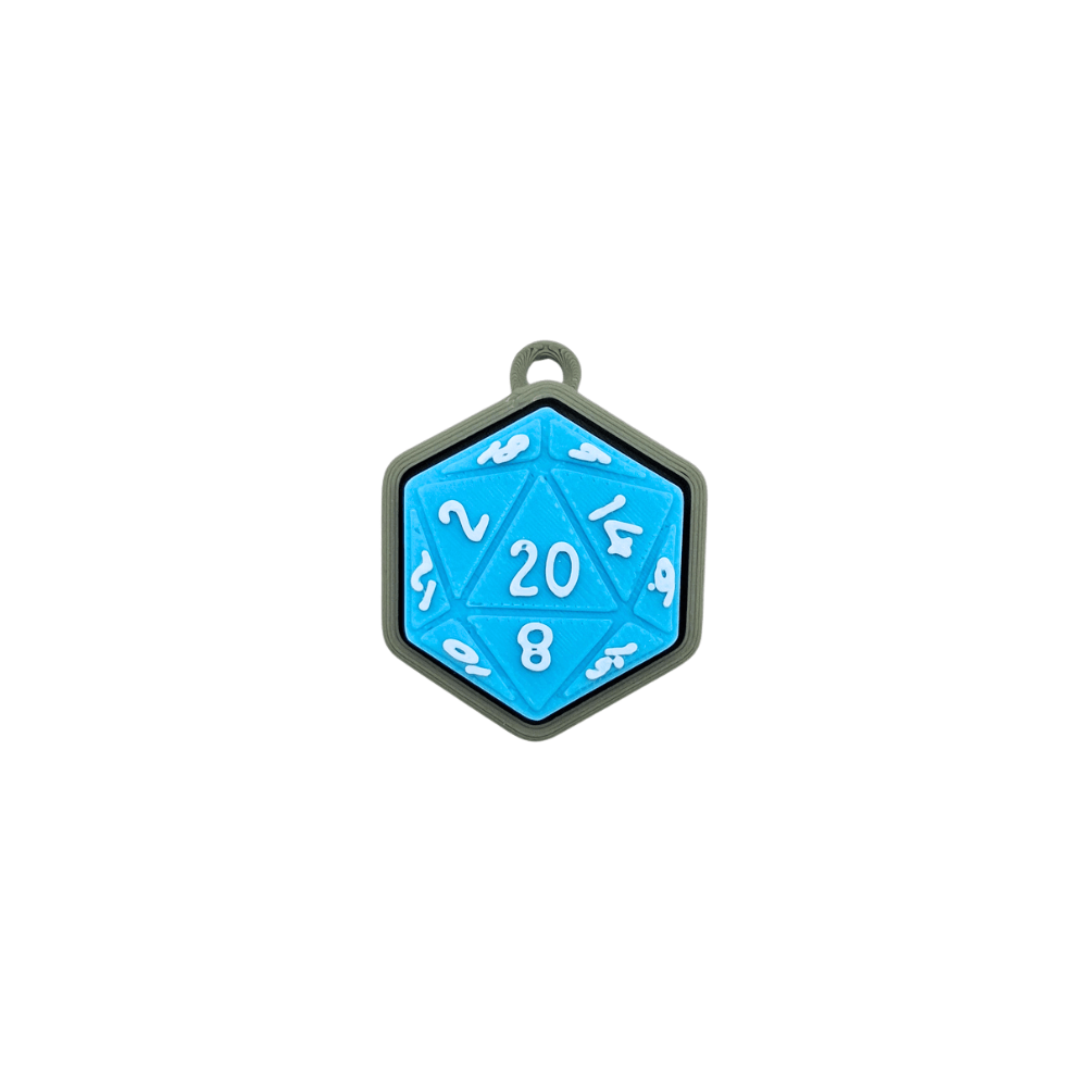 D20 Dice Clickers: Quiet Click
