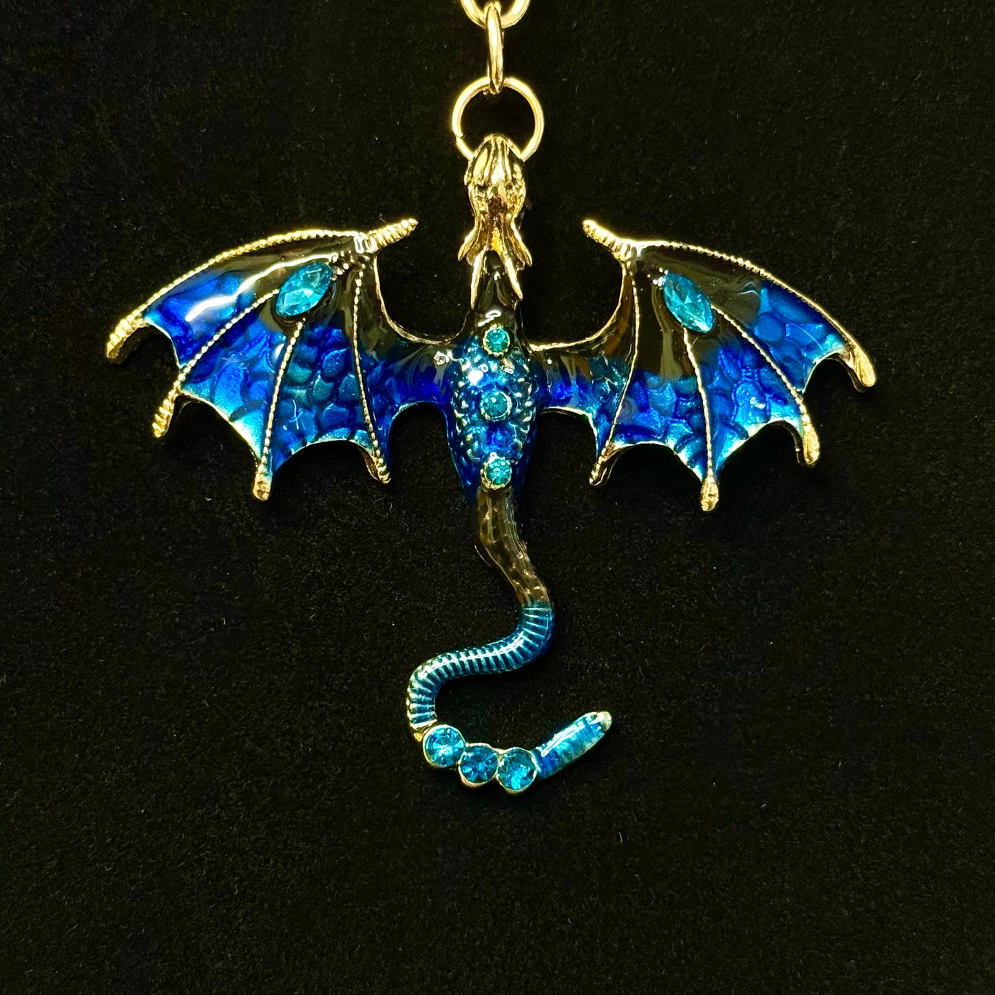 Metal Dragon Keychains