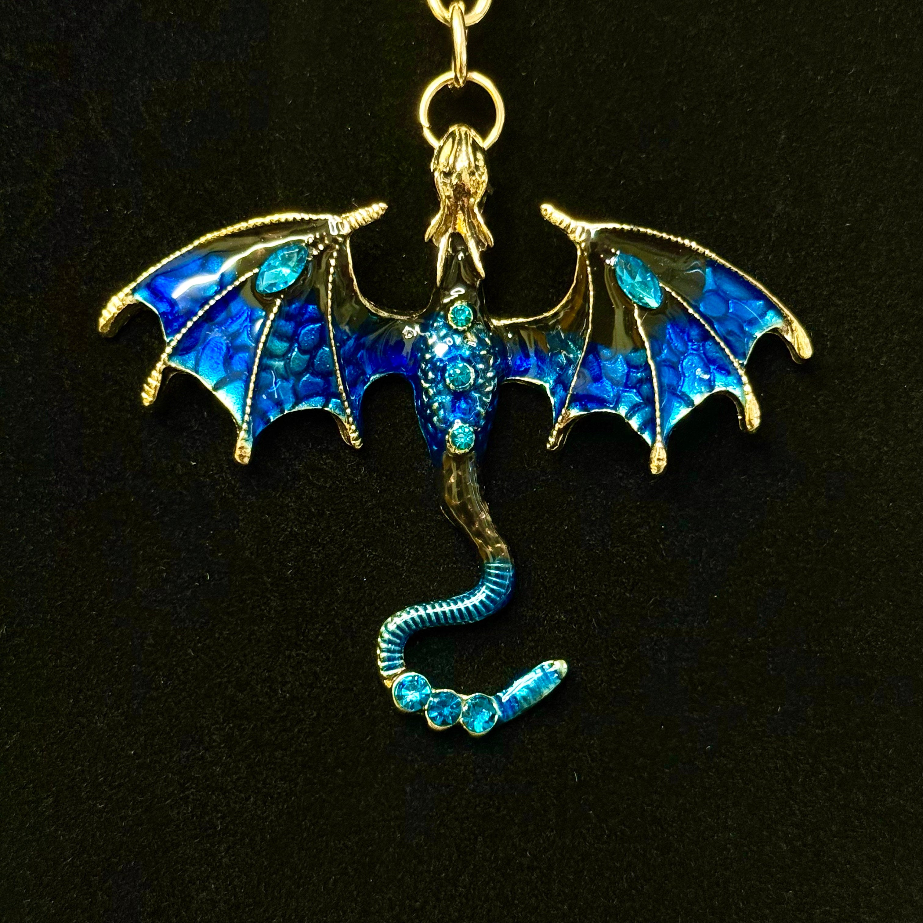 Metal Dragon Keychains