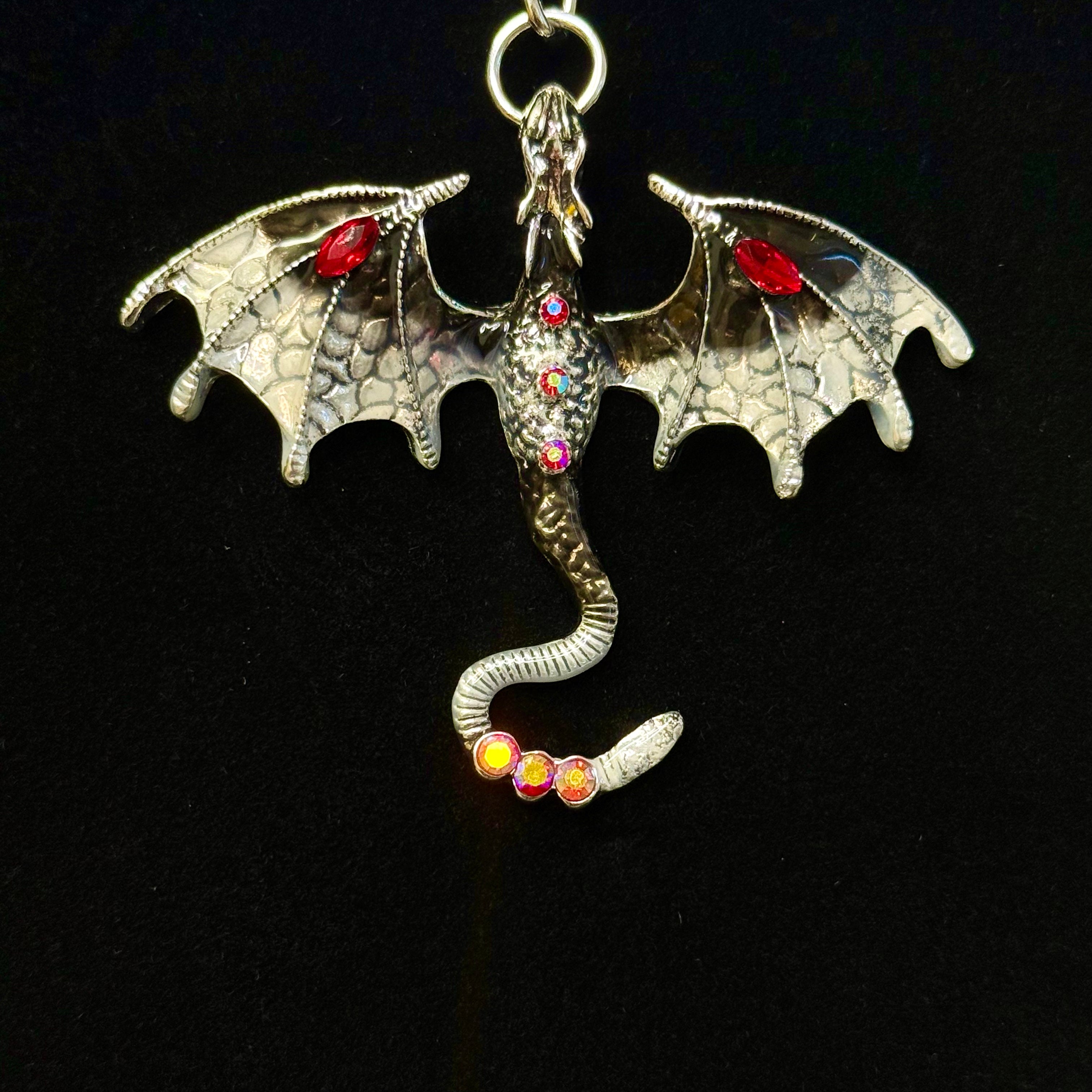 Metal Dragon Keychains