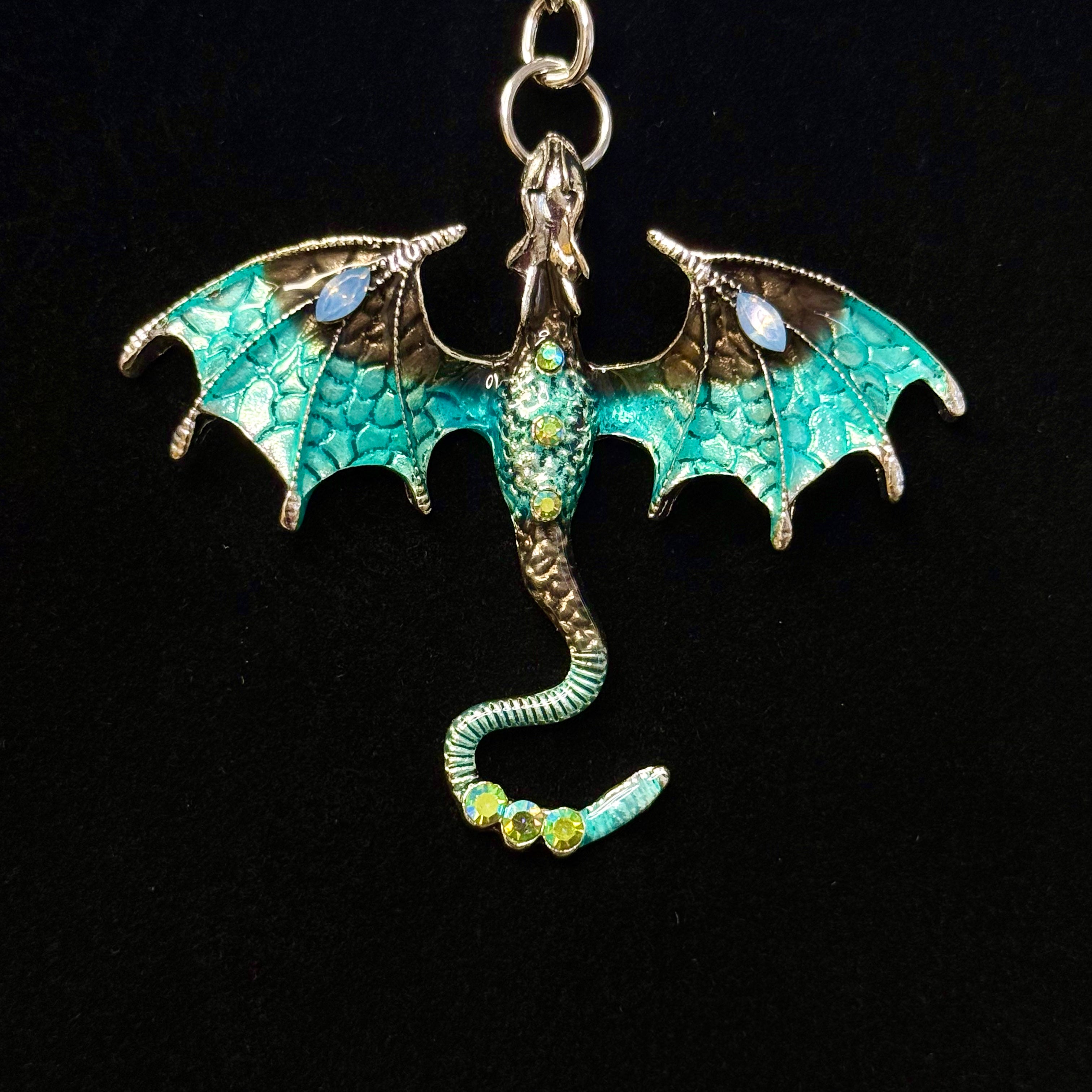 Metal Dragon Keychains