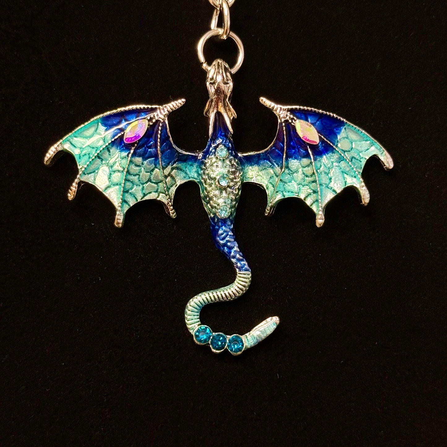 Metal Dragon Keychains