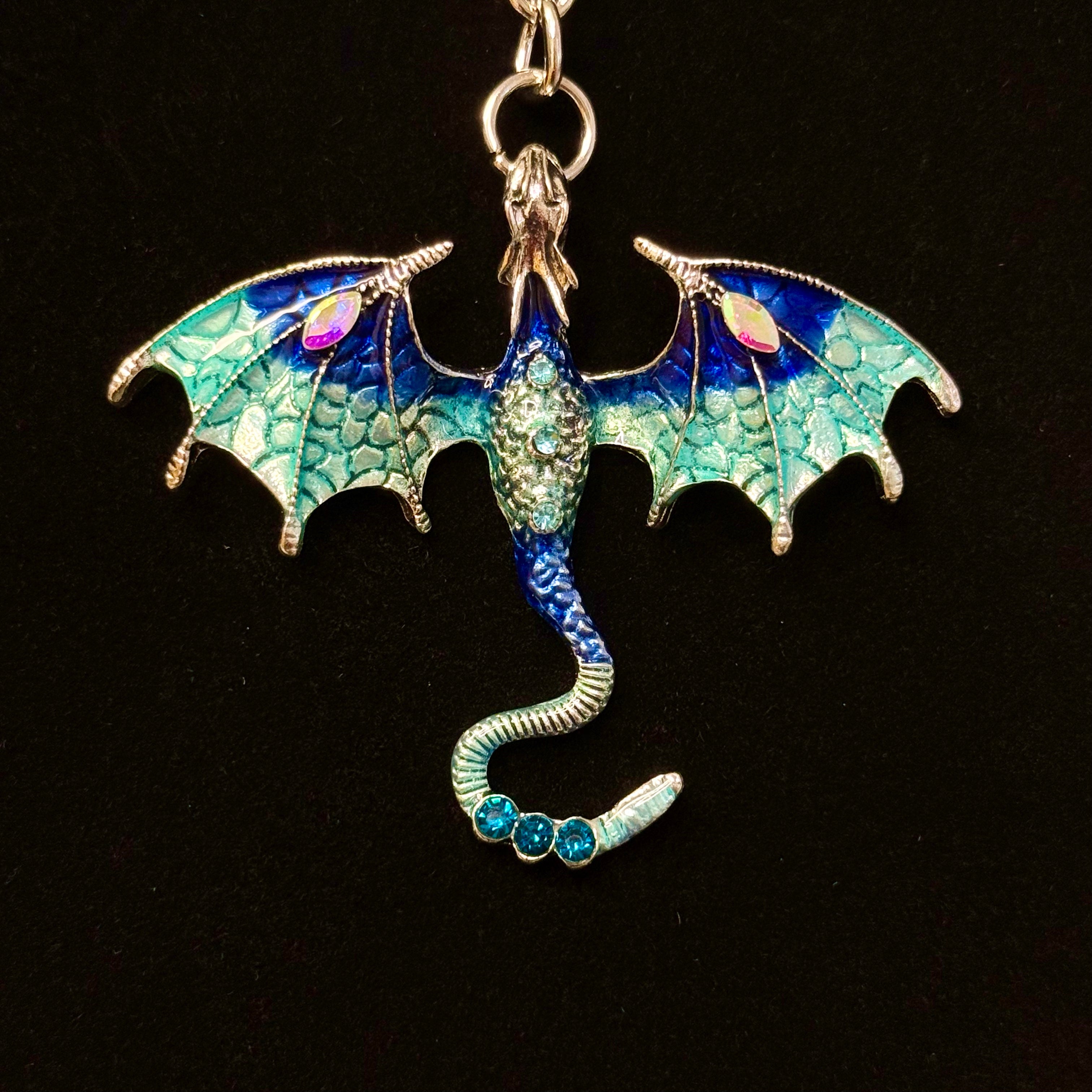 Metal Dragon Keychains