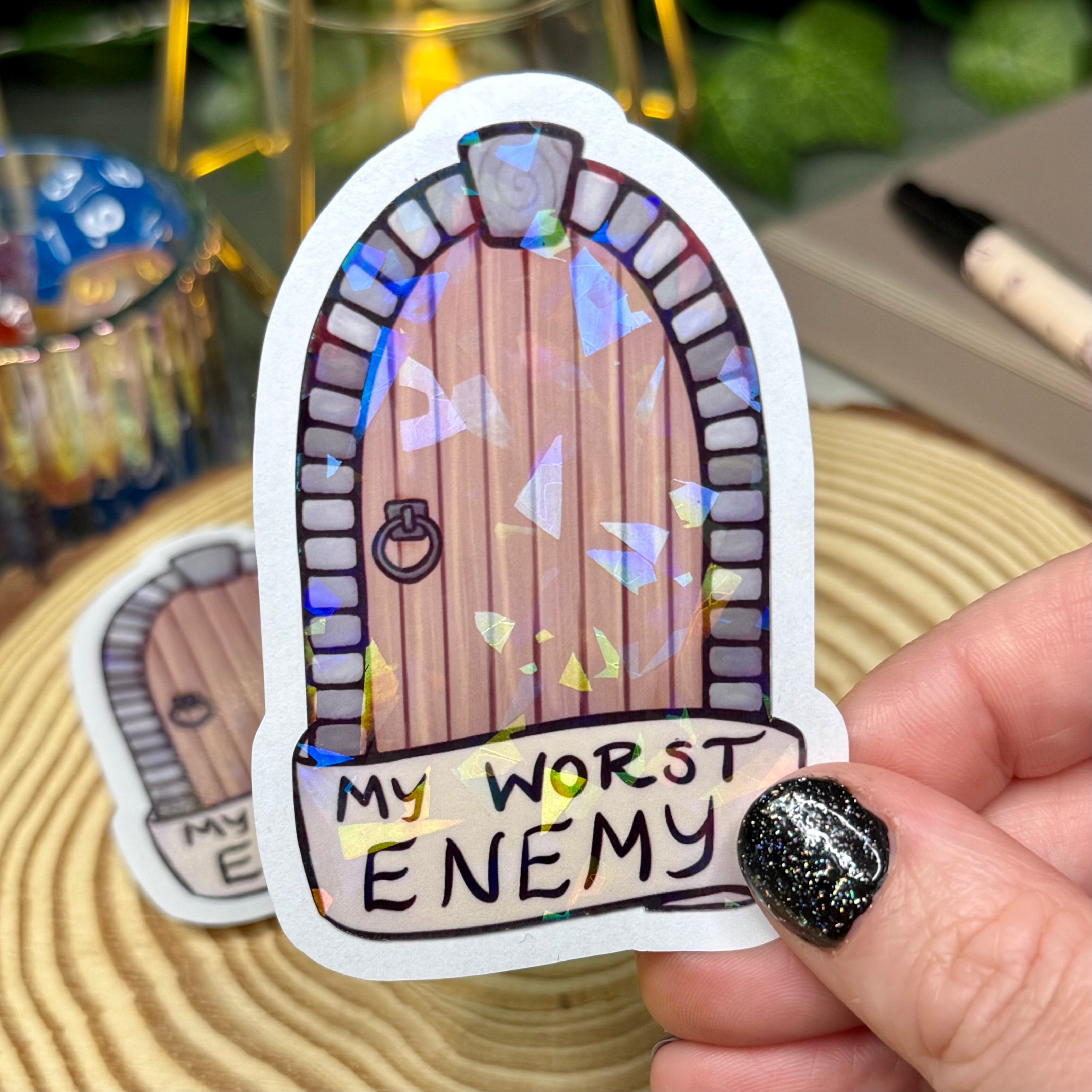 Doors Are My Worst Enemy Sticker