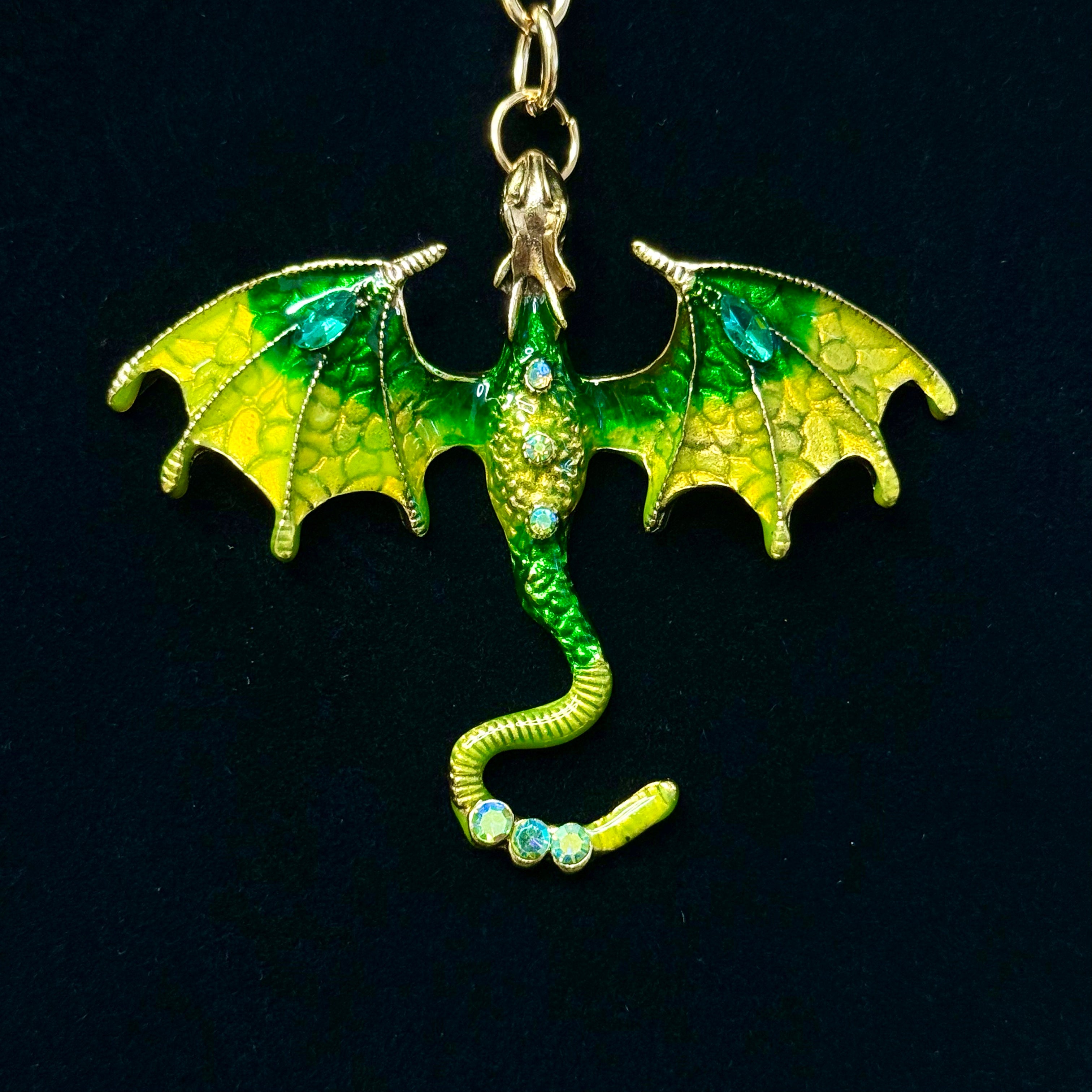 Metal Dragon Keychains
