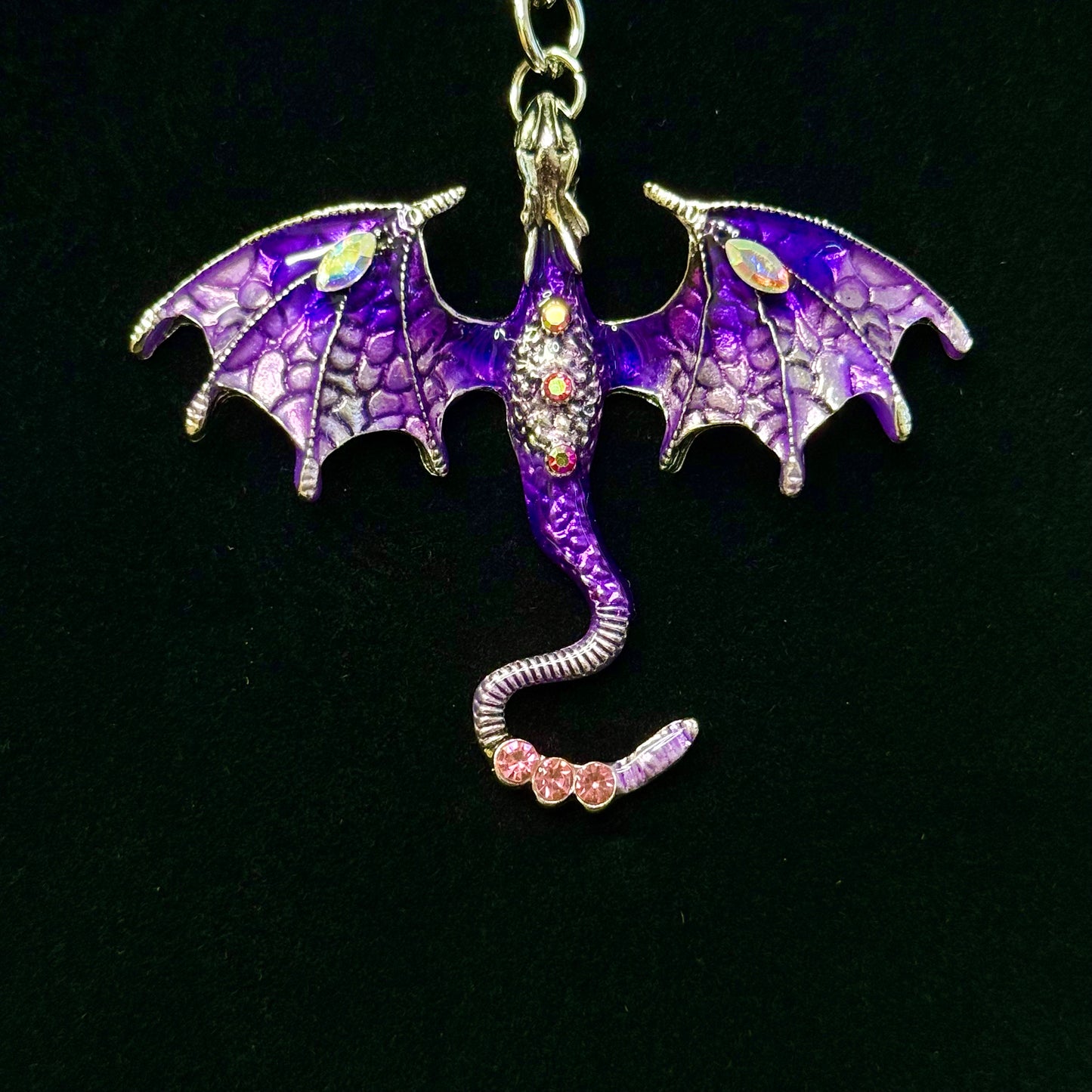 Metal Dragon Keychains