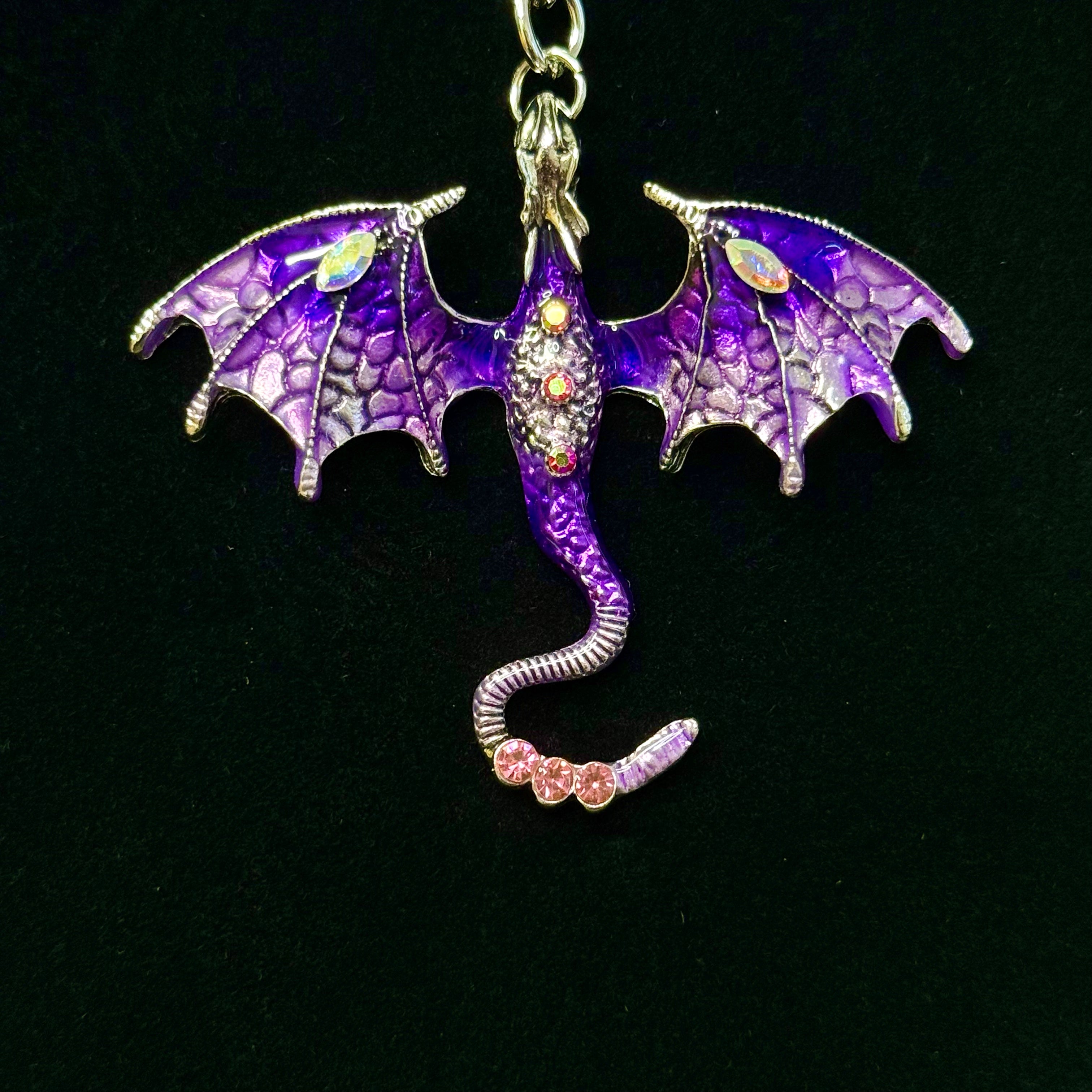Metal Dragon Keychains