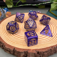 Giant Paladin Dice 7 Piece Acrylic Poly Dice Set