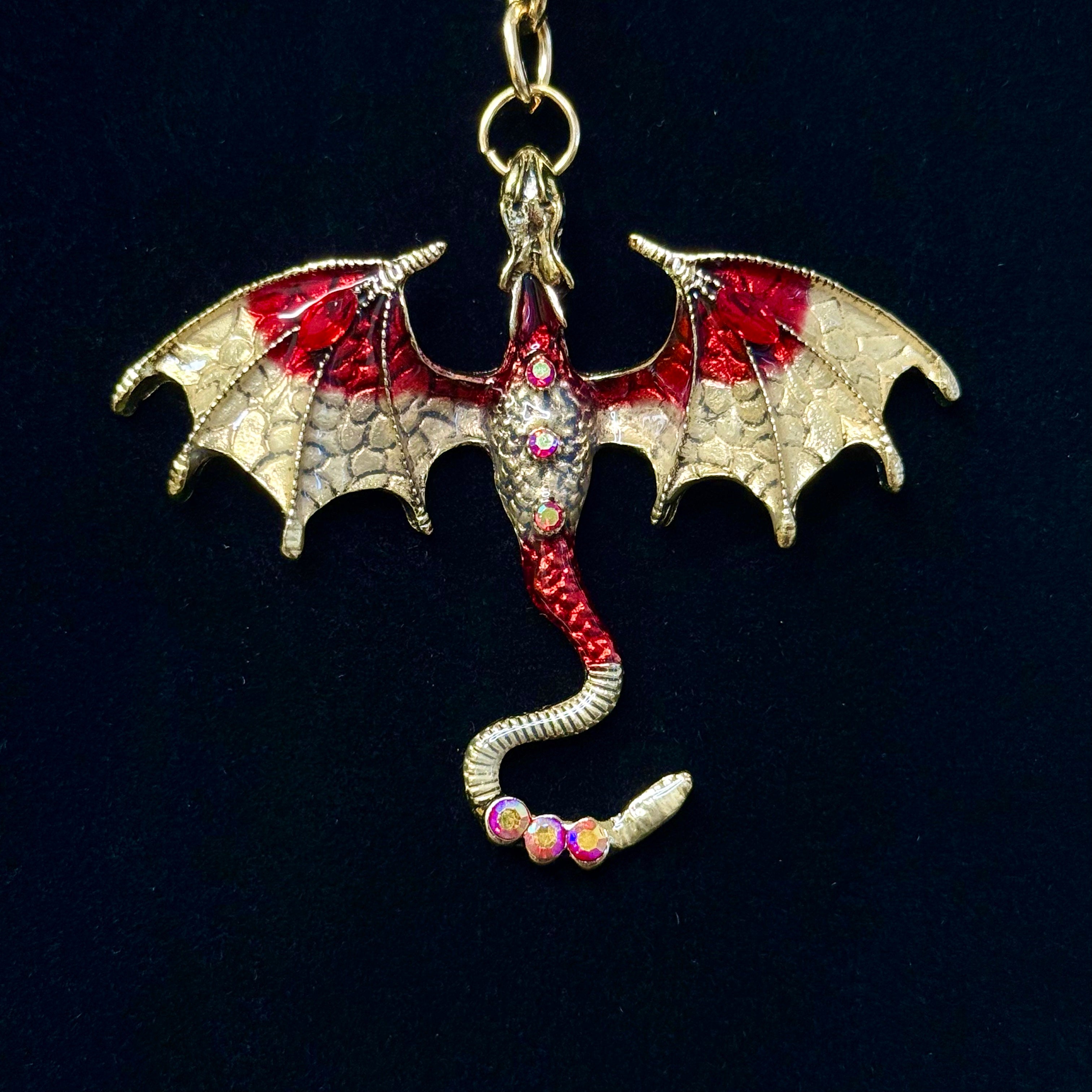 Metal Dragon Keychains