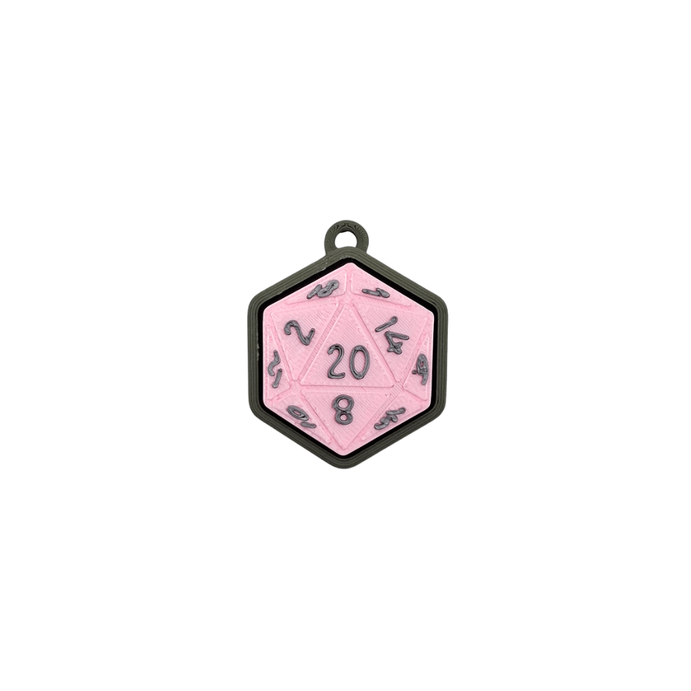 D20 Dice Clickers: Quiet Click