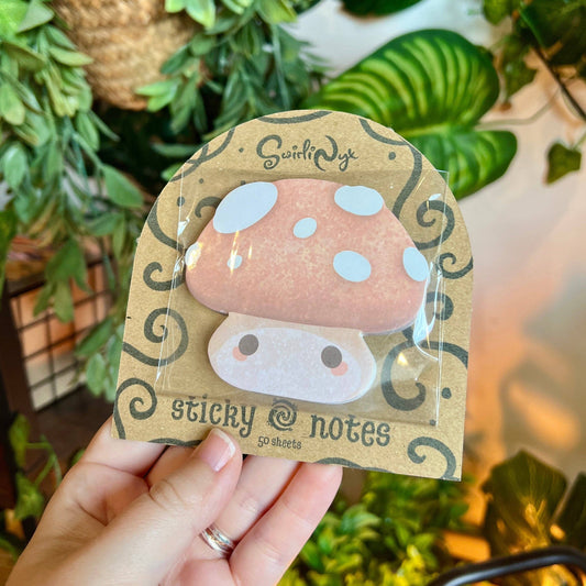 Mushroom Guy Sticky Notes