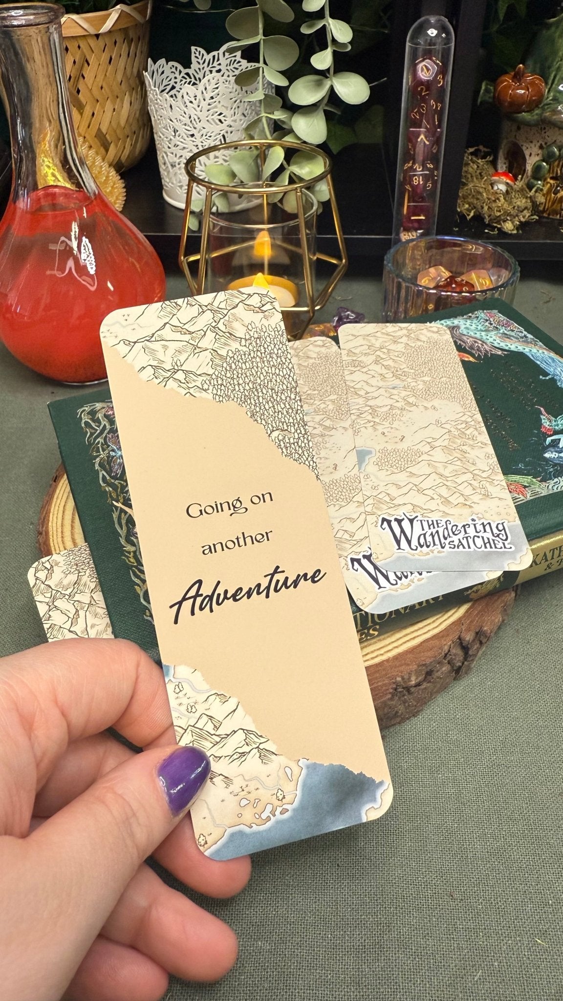 Adventure Bookmark - The Wandering Satchel