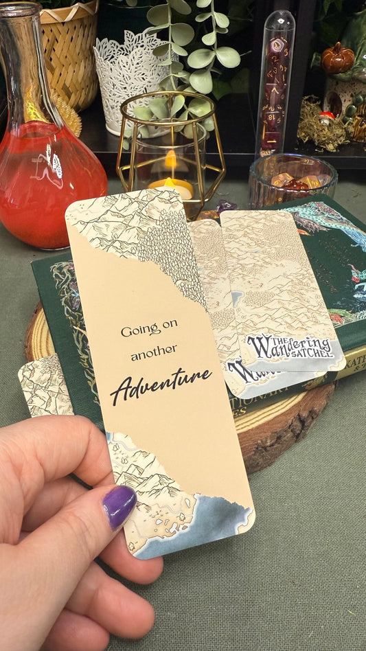 Adventure Bookmark - The Wandering Satchel