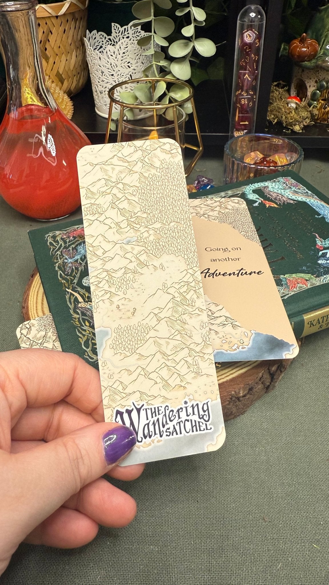 Adventure Bookmark - The Wandering Satchel