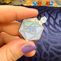 Blue Dice Enamel Pins - The Wandering Satchel
