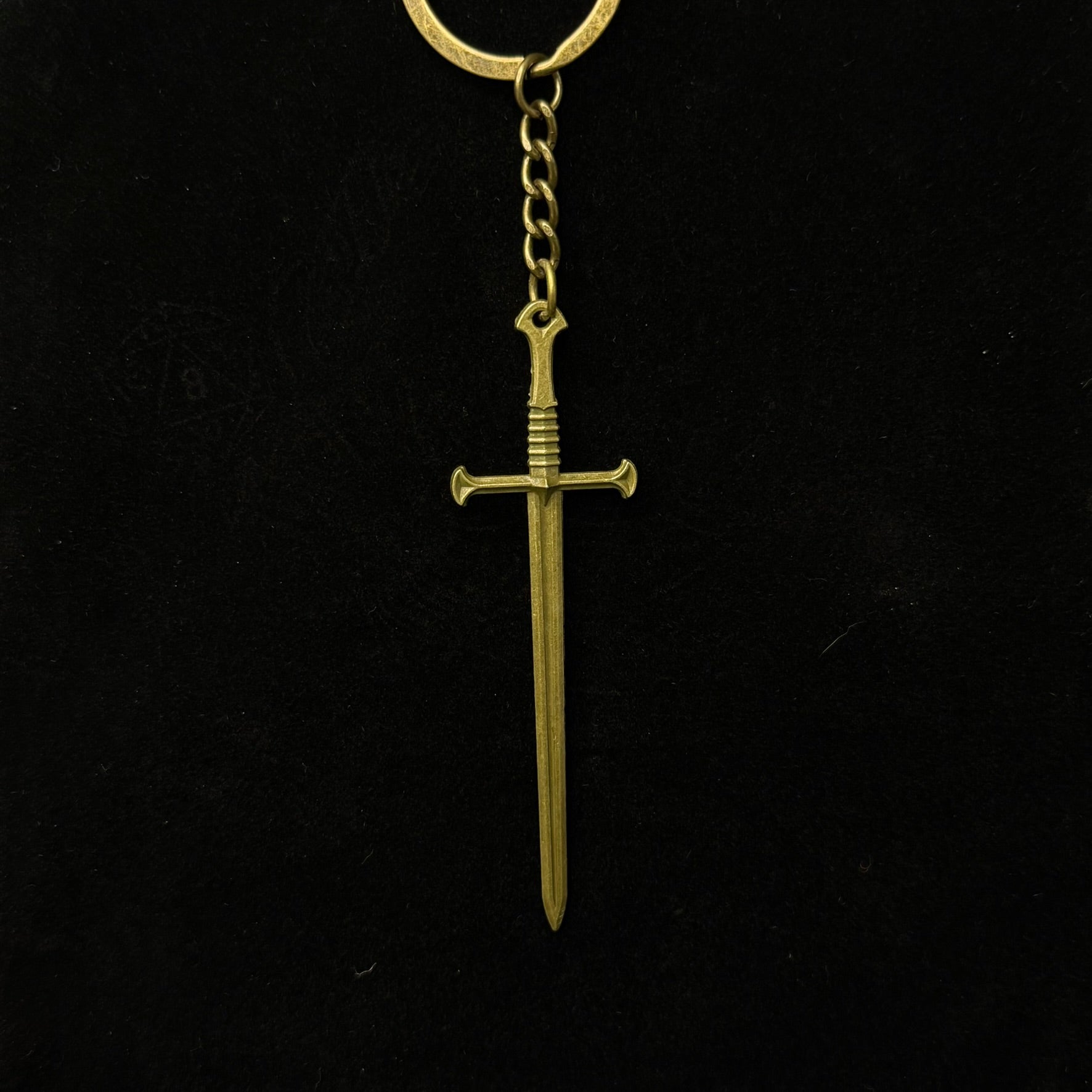 Metal Sword Keychain
