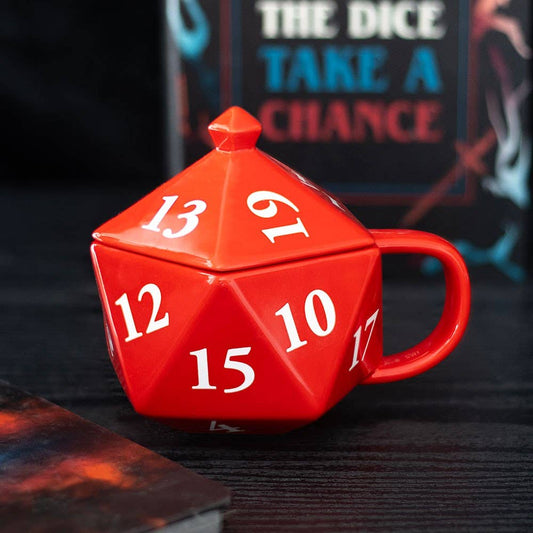 D20 Gaming Dice Shaped Mug - The Wandering Satchel