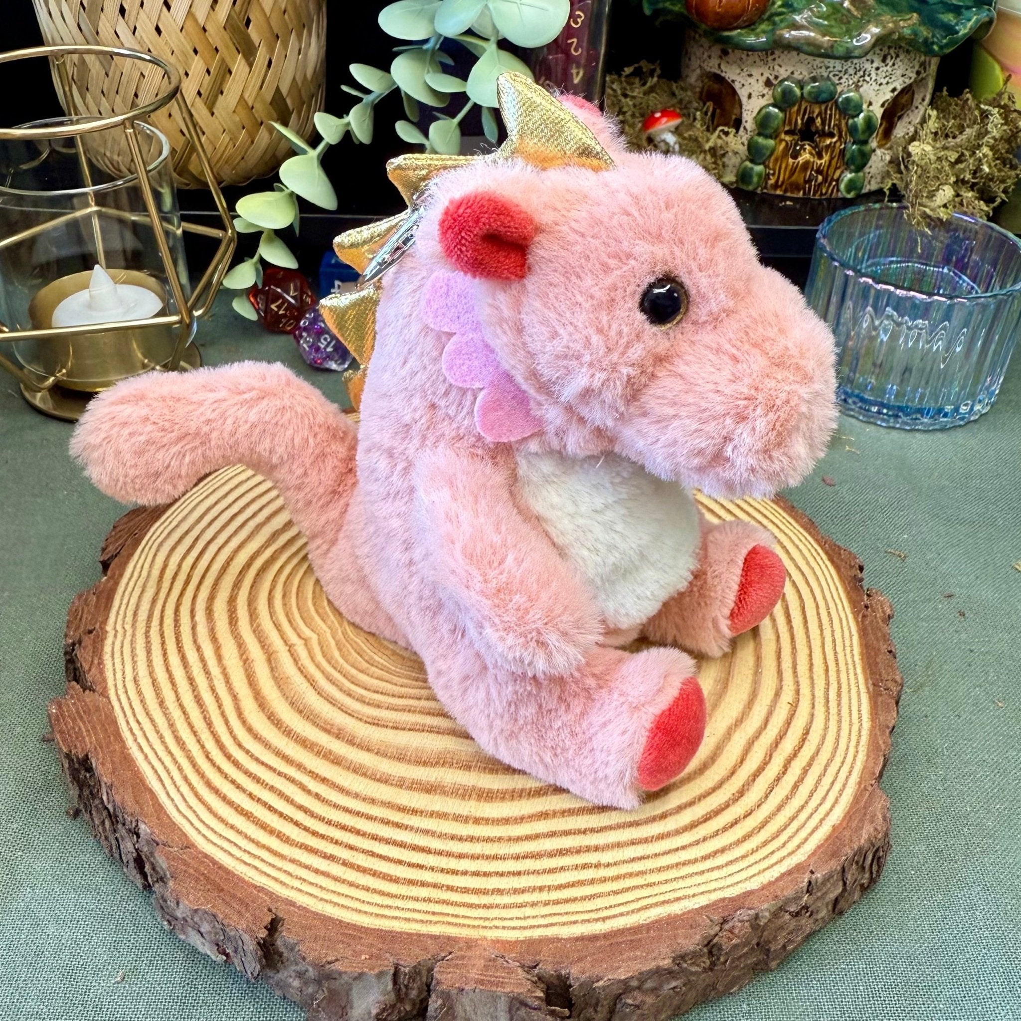 Dragon Plush Keychain - The Wandering Satchel