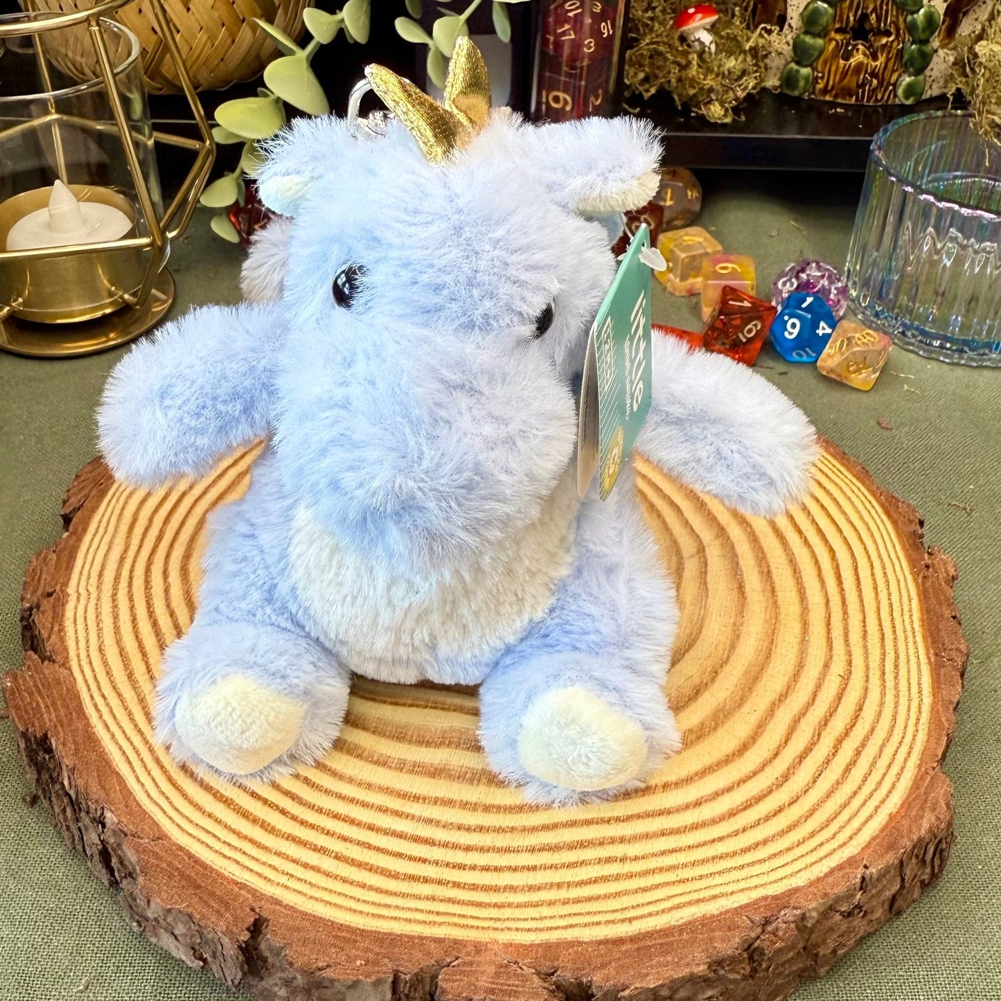Dragon Plush Keychain - The Wandering Satchel