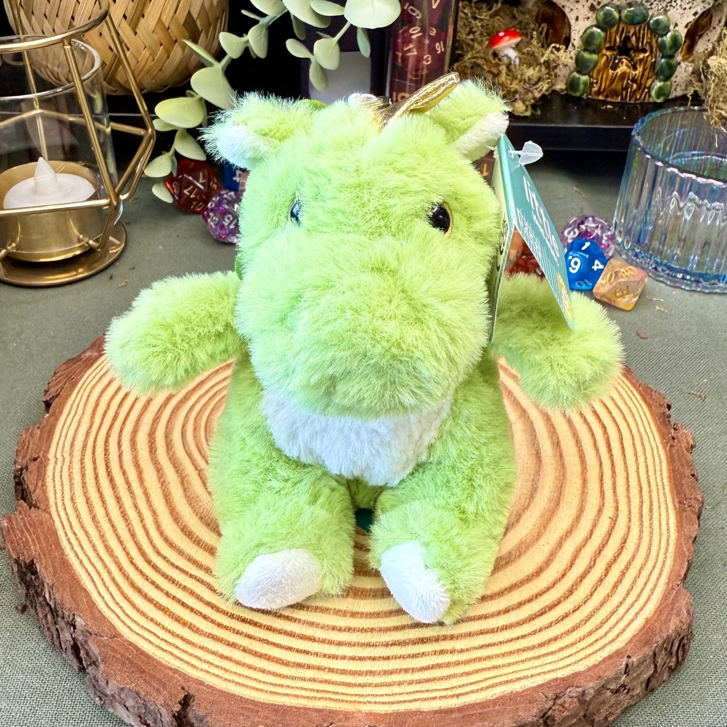 Dragon Plush Keychain - The Wandering Satchel