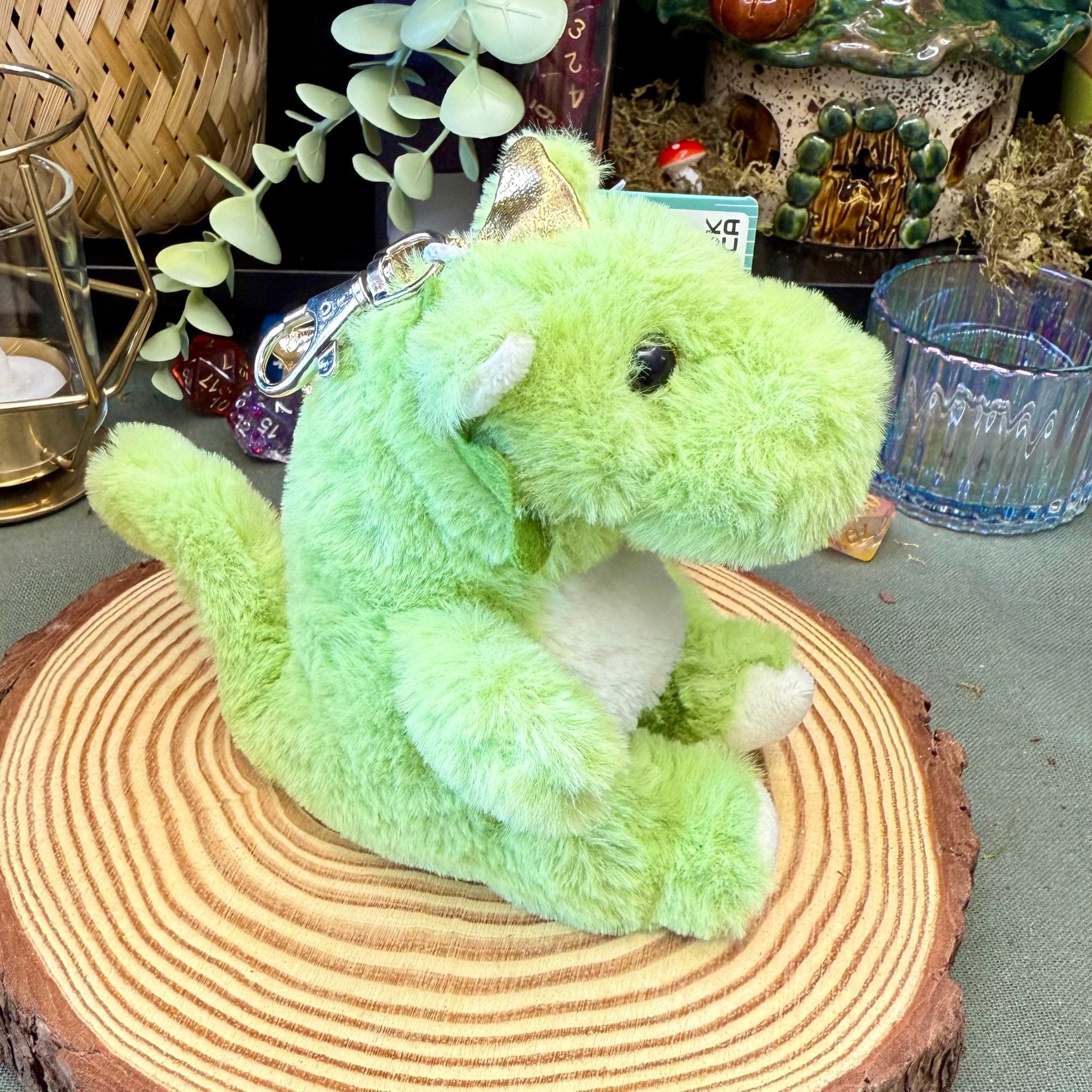 Dragon Plush Keychain - The Wandering Satchel
