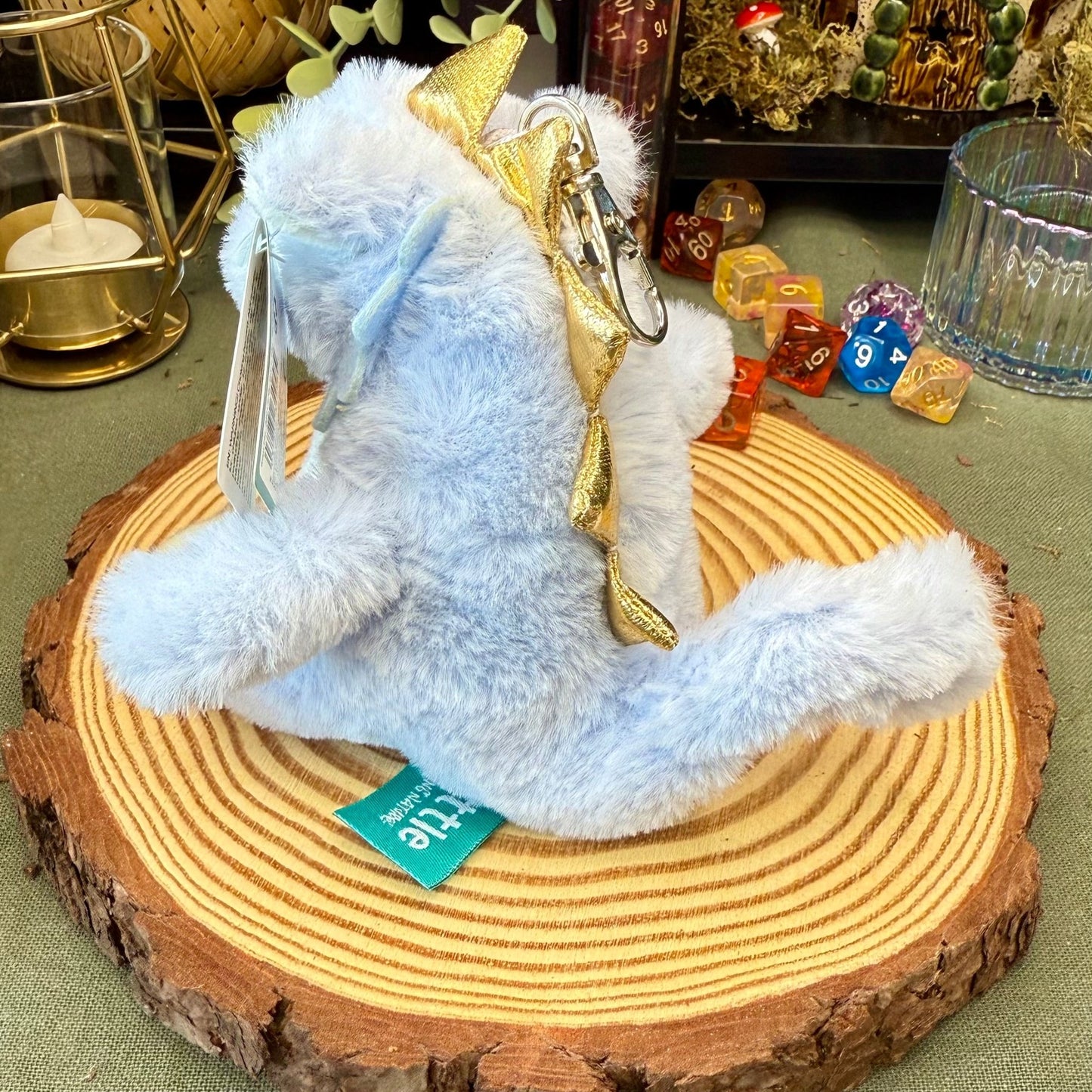 Dragon Plush Keychain - The Wandering Satchel