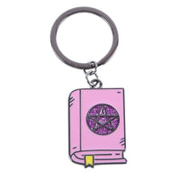 Pastel Goth Book of Spells Keyring