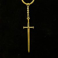 Metal Sword Keychain