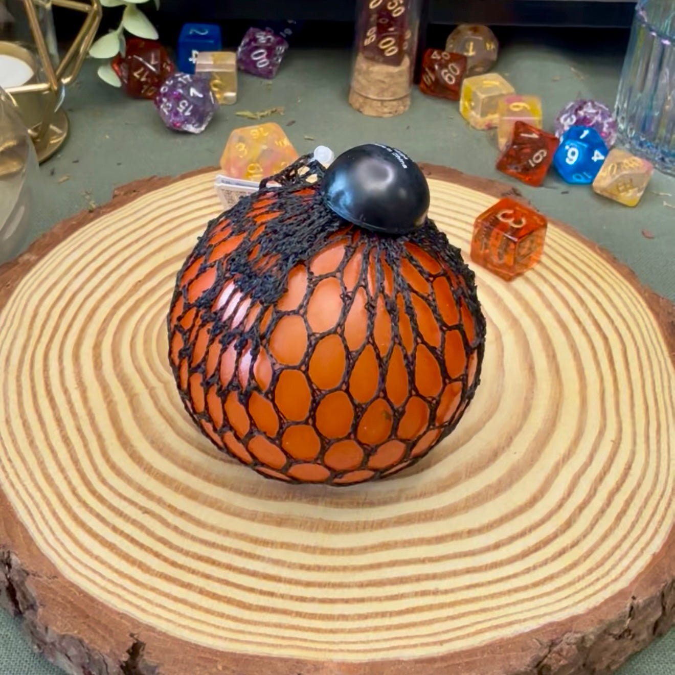 Gooey Mesh Ball Squish - The Wandering Satchel