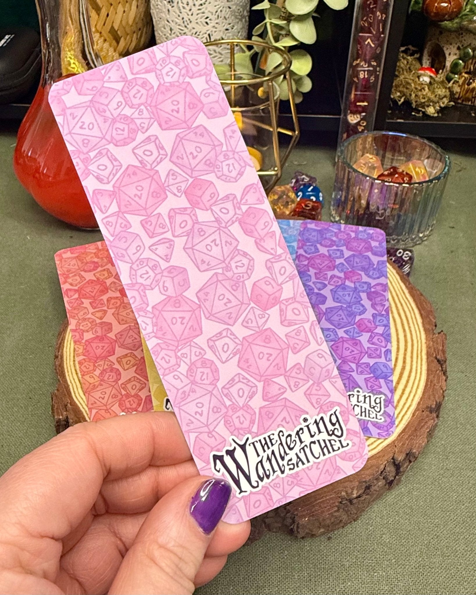 I Have Too Many Dice Bookmark - The Wandering Satchel