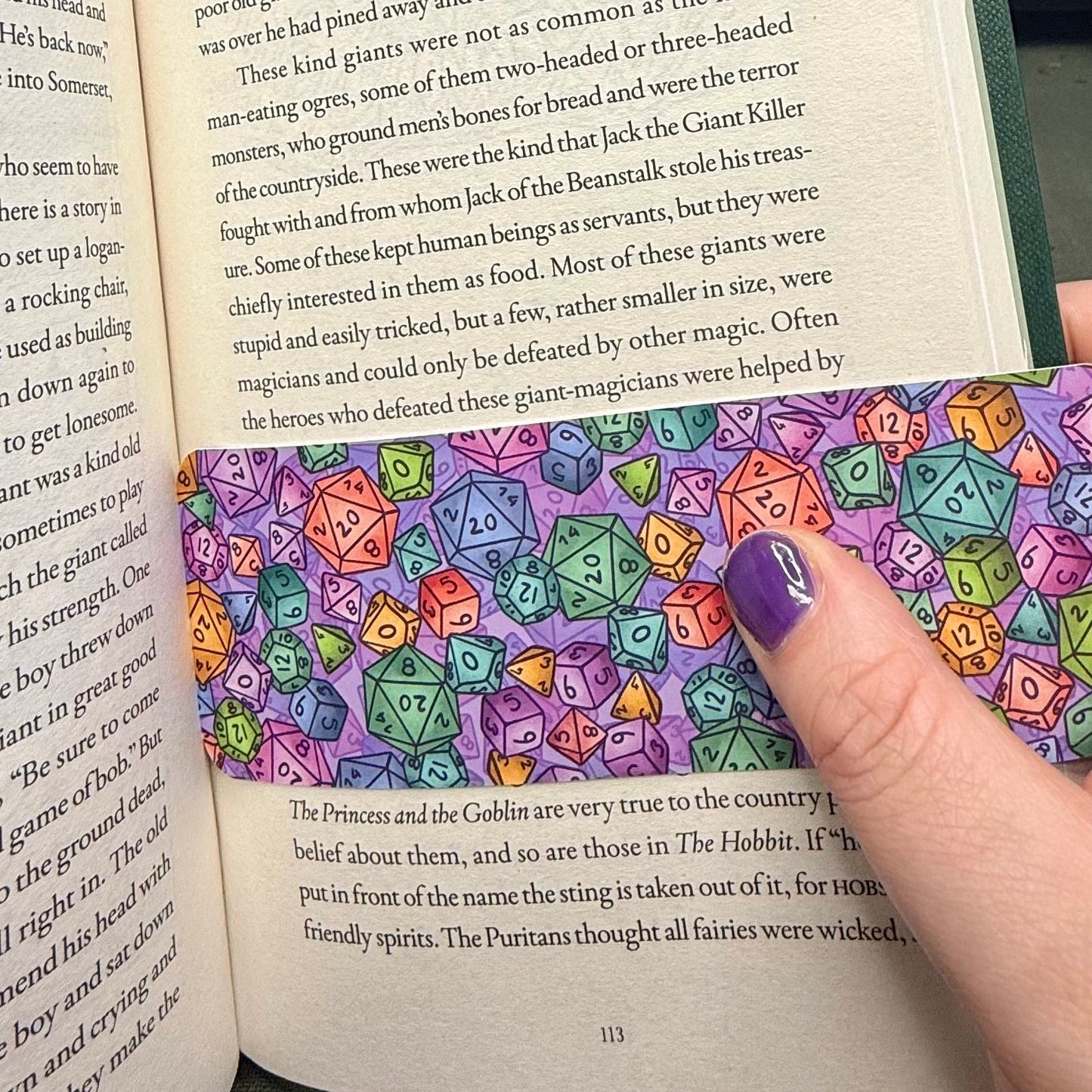 I Have Too Many Dice Bookmark - The Wandering Satchel