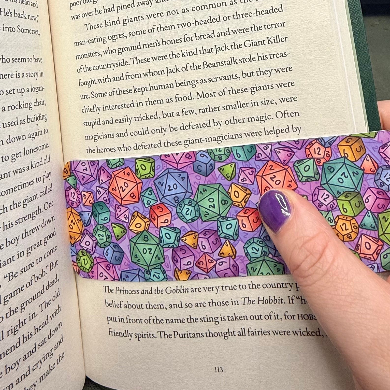 I Have Too Many Dice Bookmark - The Wandering Satchel