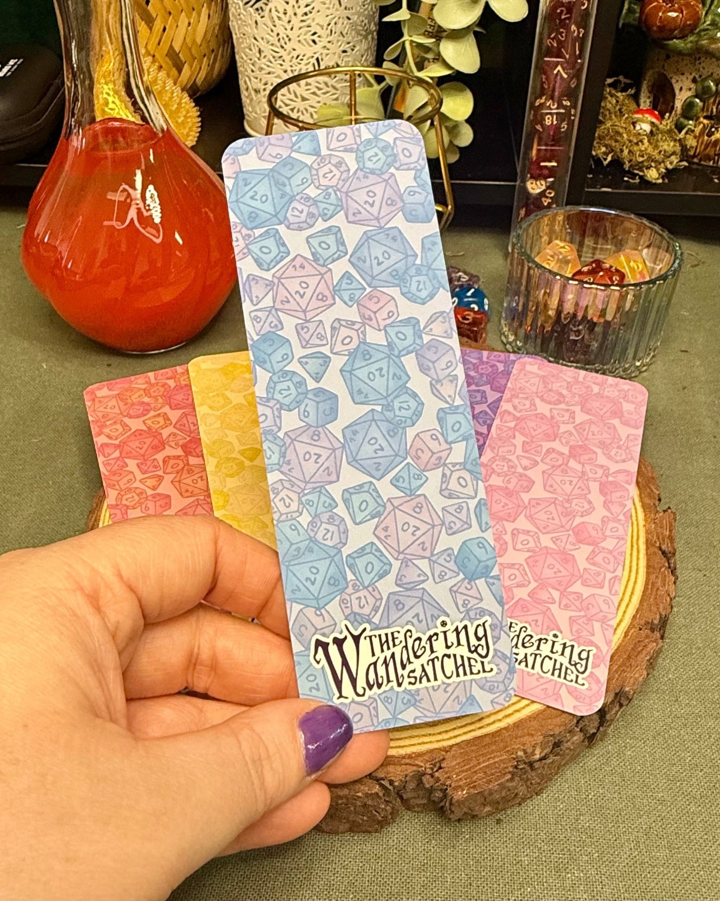 I Have Too Many Dice Bookmark - The Wandering Satchel