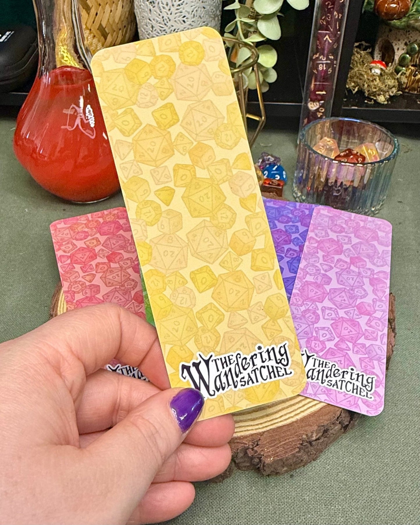 I Have Too Many Dice Bookmark - The Wandering Satchel
