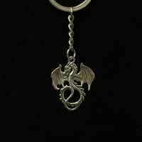 Mini Metal Dragon Keychain
