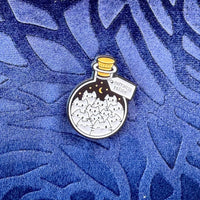 Kitty Happiness Potion Enamel Pin - The Wandering Satchel